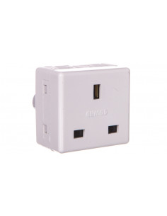 Gniazdo 2P+E 13A brytyjskie...