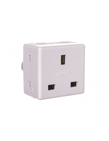 Gniazdo 2P+E 13A brytyjskie STD z...