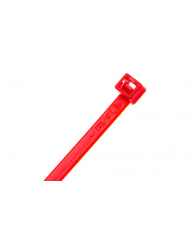 Opaska kablowa czerwona 290x4,5mm...