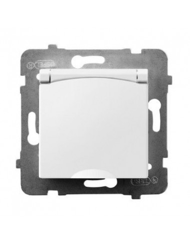 Gniazdo bryzgoszczelne z uziemieniem...