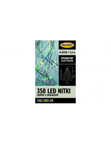 Lampki choinkowe 350 LED NITKI lampki...