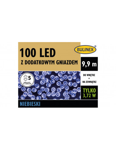 Lampki choinkowe zewnętrzny 100l...