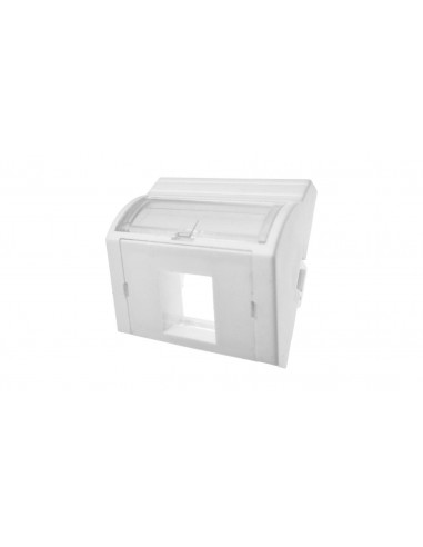 Adapter 45x45 1xRJ45 (wypukły kątowy)...