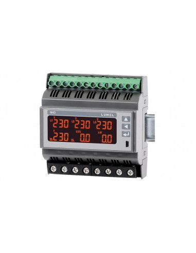 Miernik sieci trójfazowej wej.I...