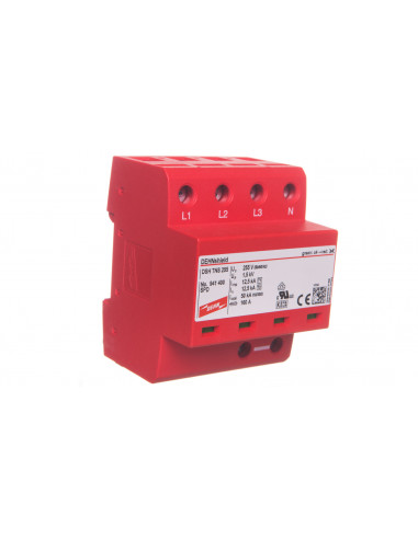 Ogranicznik przepięć B+C Typ 1+2 4P...