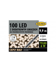 Lampki choinkowe LED 100l z...