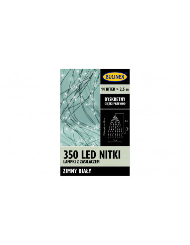 Lampki choinkowe 350 LED NITKI lampki...