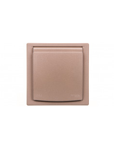 ASFORA Gniazdo SCHUKO IP44...