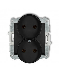 MINI Gniazdo podwójne b/u...