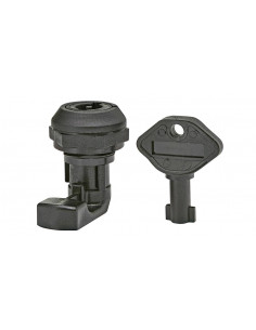 Zamek dwupiórkowy z kluczem...