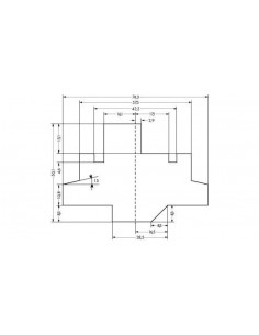 Obudowa zacisku szara 859-110 2