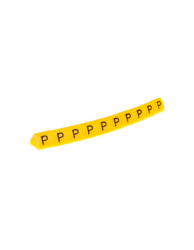 Oznacznik przewodów OZ-1/P żółty...