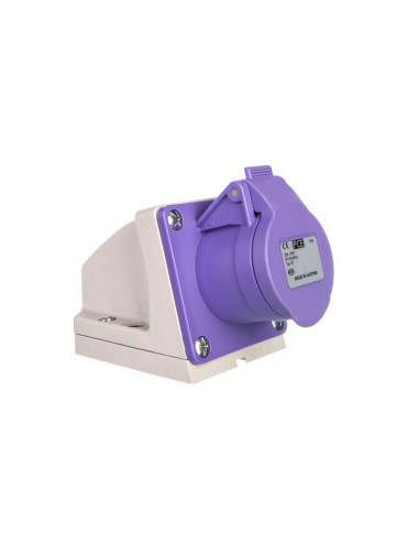 Gniazdo stałe 32A 2P 24V fioletowe...