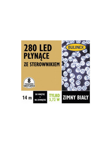Komplet choinkowy Płynące LED 280...