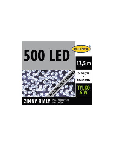 Lampki choinkowe zewnętrzne 500 LED...
