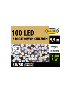 Lampki choinkowe LED 100l z...