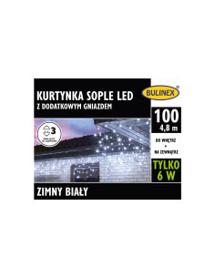 Lampki choinkowe kurtynka...