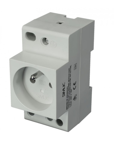 Gniazdo serwisowe 2P+PE 16A 230V na...