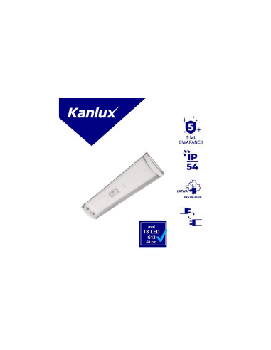 Oprawa liniowa MEBA 4LED 60 IP54 PC...