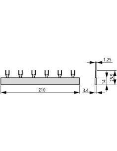 Szyna łączeniowa widełkowa... 2