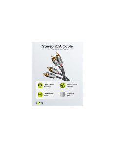 Kabel stereo RCA 65295 /5m/ 2
