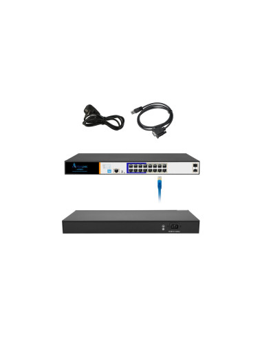 Switch PoE 16x Gigabit PoE/PoE+, 2x...