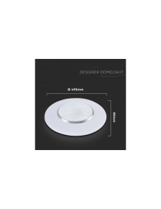 Plafoniera LED 30W/60W/30W... 2