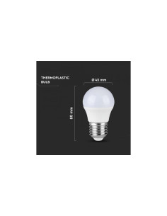 Żarówka LED 6,5W E27 G45... 2