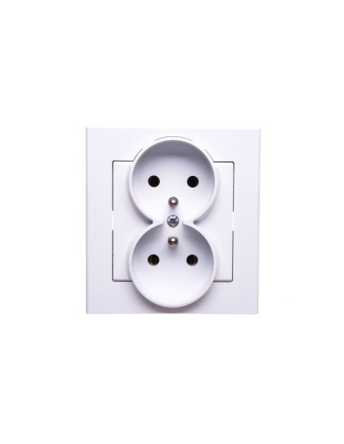 SONATA Gniazdo podwójne z uziemieniem...