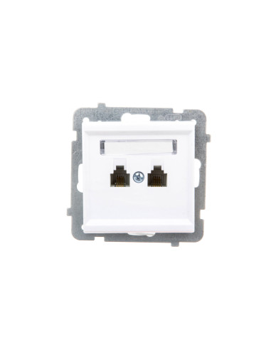 SONATA Gniazdo telefoniczne podwójne...