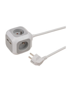 Listwa zasilająca z USB 4...