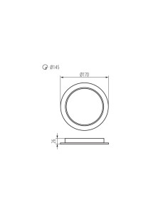 Oprawa downlight LED... 2