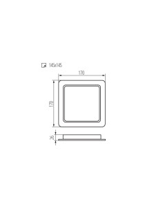 Oprawa downlight LED... 2
