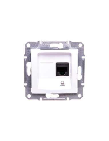 Sedna Gniazdo biały pojedyncze komp...