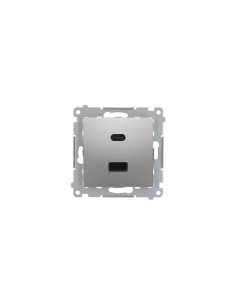 Simon 54 Ładowarka USB C+A...