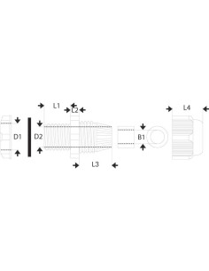 Dławnica kablowa 9-14mm... 2
