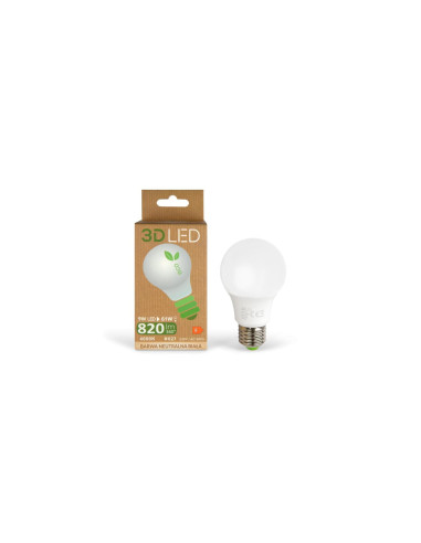 Żarówka LED 9W E27 820lm Neutralna...