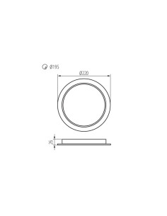 Oprawa downlight LED... 2