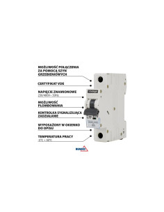 Wyłącznik nadprądowy 6KA 1P... 2