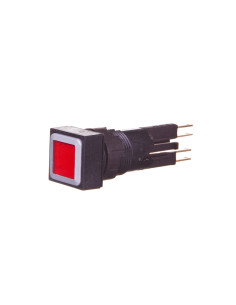 Napęd przycisku czerwony z...