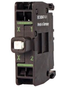 Oprawka z LED czerwona 230V...