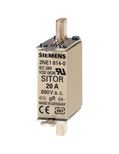 Wkładka bezpiecznikowa NH000 80A gS...