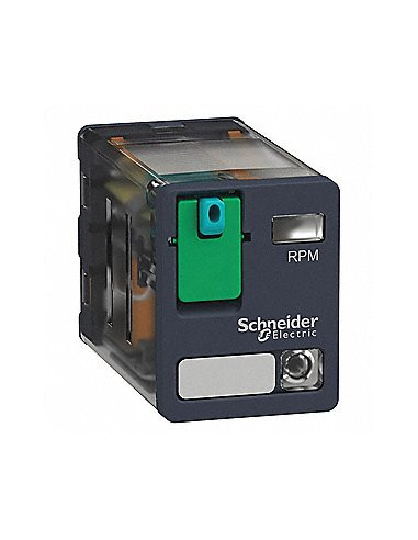 Przekaźnik mocy 2P 15A 12VDC LED RPM22JD