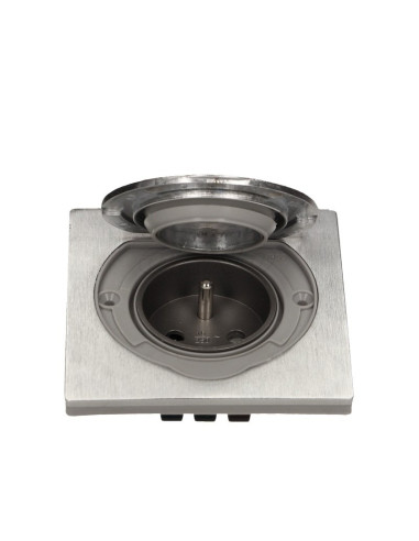 Gniazdo hermetyczne podtynkowe z/u...