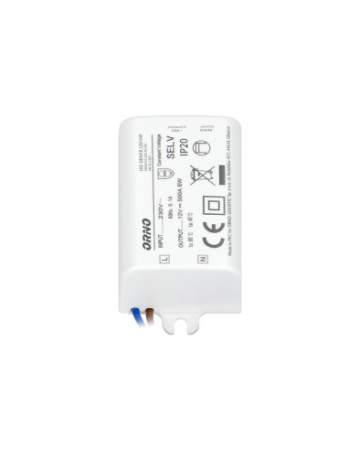 Zasilacz MINI do LED do puszki 12VDC...