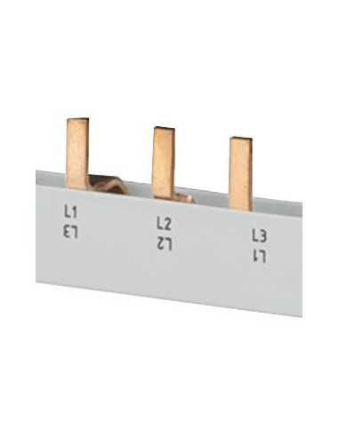 Szyna łączeniowa 3P 10mm2 sztyftowa 6...