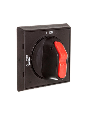 Pokrętło pośrednie czarne IP65 z...