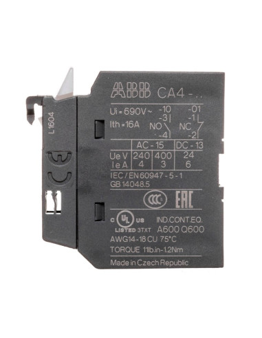 Styk pomocniczy 1Z 0R montaż czołowy...