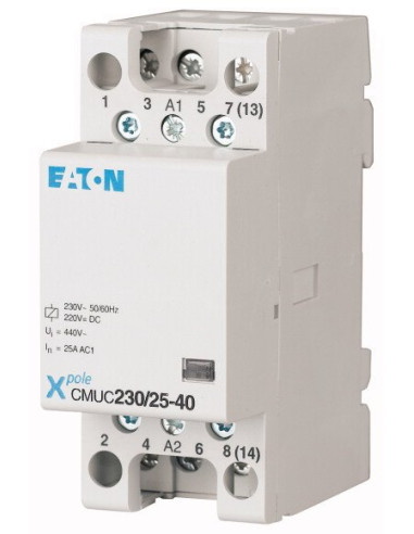 Stycznik modułowy 25A 0Z 4R 230V...