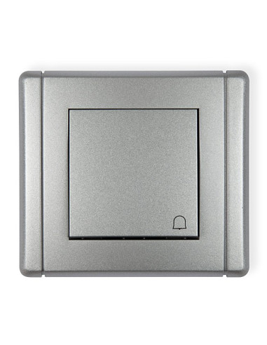 FLEXI Przycisk /dzwonek/ srebrny...